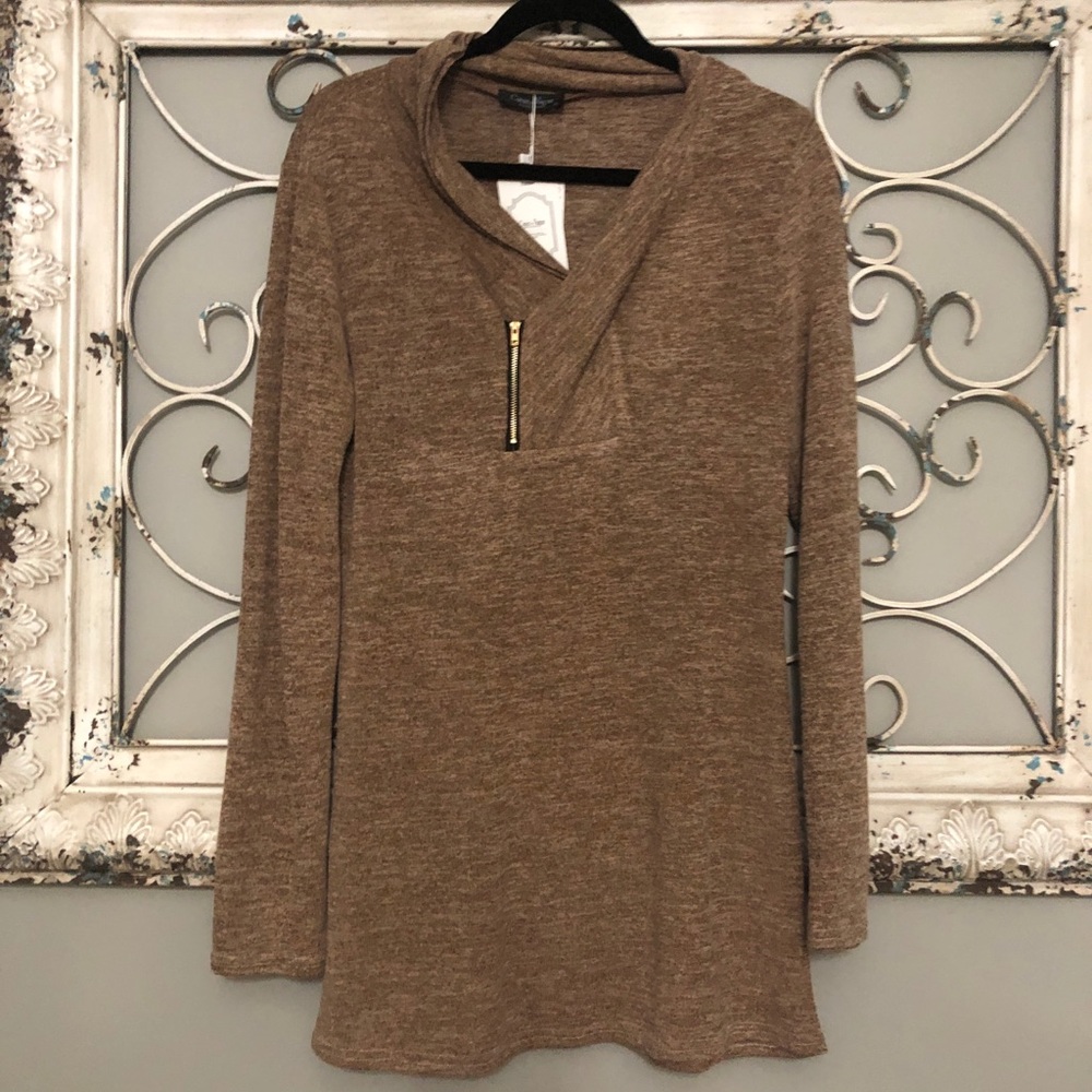 Light Brown Sweater NWT